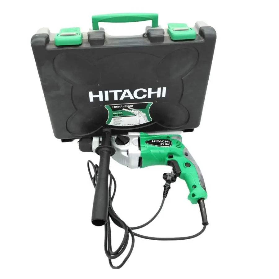 HITACHI - Trapano a percussione 690W 2 modalità DV18V