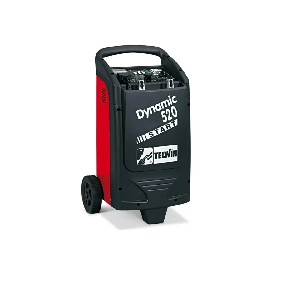 TELWIN - Carica batterie e avviatore DYNAMIC 520 START 230V 12-24V
