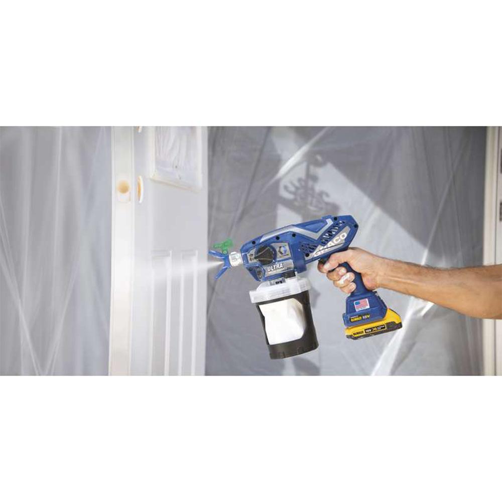 GRACO---Spruzzatore-Airless-portatile-cordless-Ultra-utilizzo